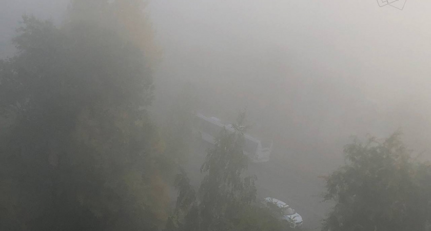 В среду Пензенскую область заволокло туманом: пензенцы делятся фото и видео 