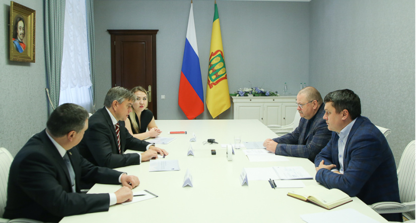 Олег Мельниченко и Андрей Соколов обсудили вопрос об участии региона в спецпроектах информагентства