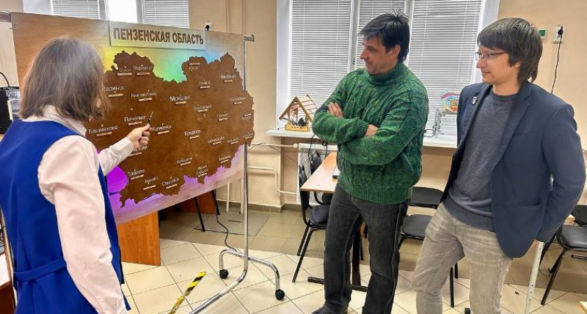 Школьники Лицея №2 создали интерактивную карту административных центров Пензенской области 