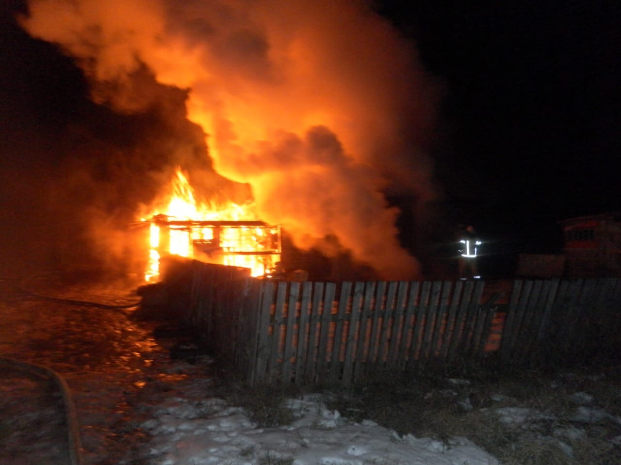 В Пензенской области произошел смертельный пожар