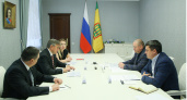 Олег Мельниченко и Андрей Соколов обсудили вопрос об участии региона в спецпроектах информагентства