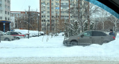 В Пензе Росгвардейцы помогли девушке вытащить застрявшую в снегу машину