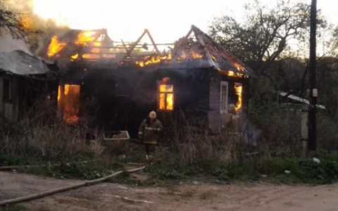 Жительница Пензенской области сгорела в собственном доме