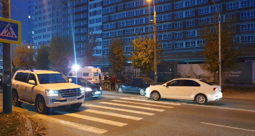 В Пензе на улице Минской водитель сбил пешехода