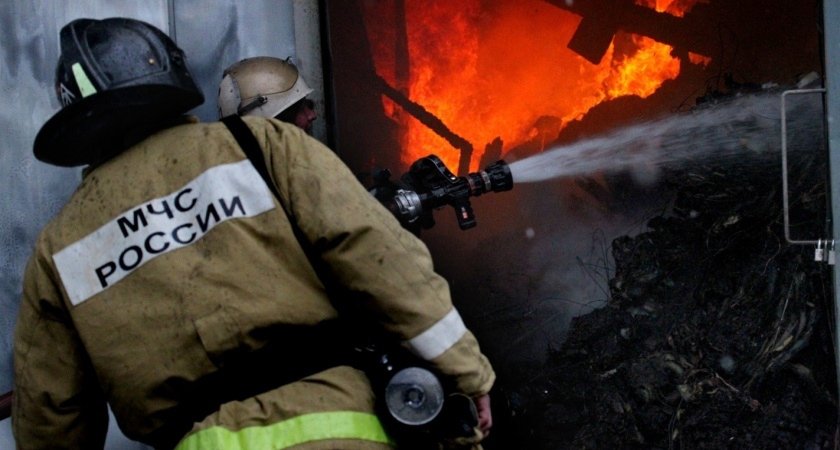 В поселке Земетчино Пензенской области произошёл смертельный пожар