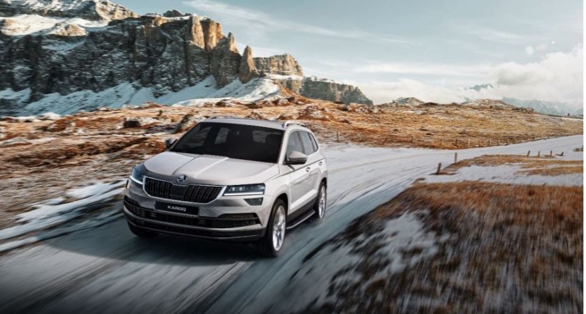 ŠKODA KAROQ: просторный салон, вместительный багажник и превосходные внедорожные качества