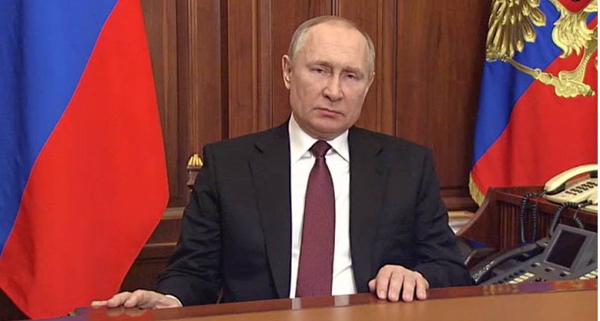 Путин сообщил о начале военной операции в Донбассе