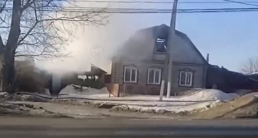 74-летний мужчина пострадал в жутком пожаре в Пензенской области