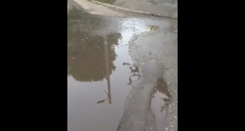 Дорога к дому стала проблемой для пензенцев - видео