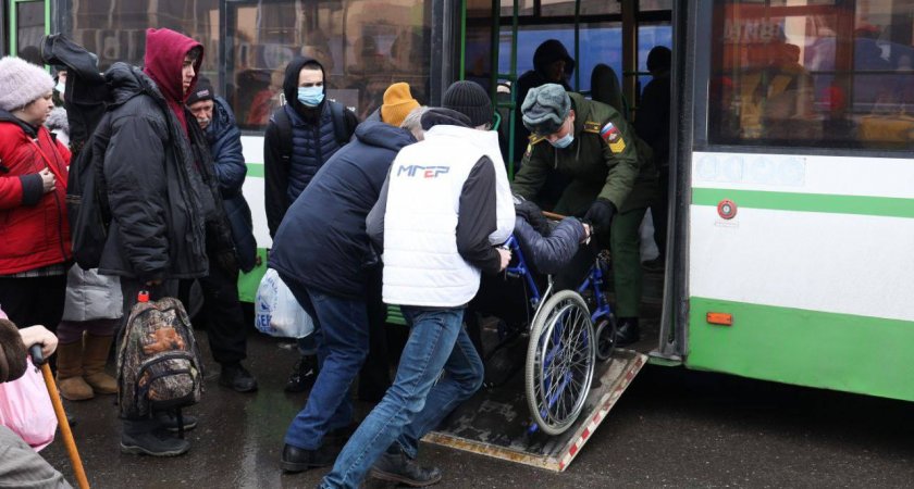 В Пензе обеспечили "теплый прием" 460 жителям ДНР