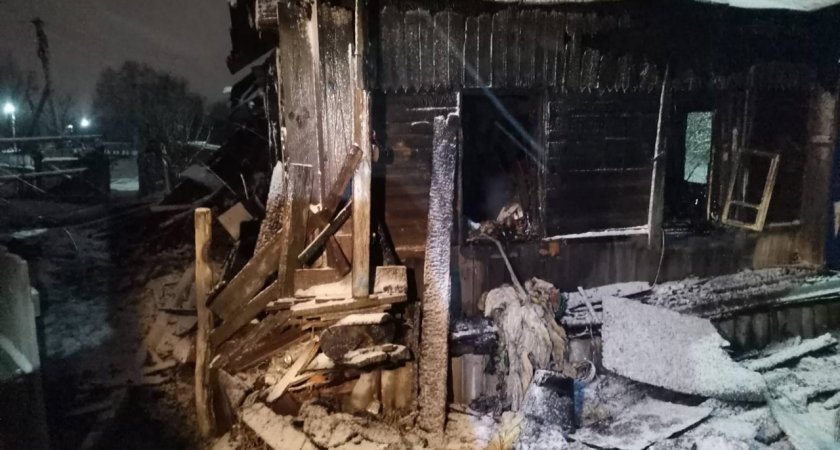В Пензенской области в страшном пожаре погиб пенсионер