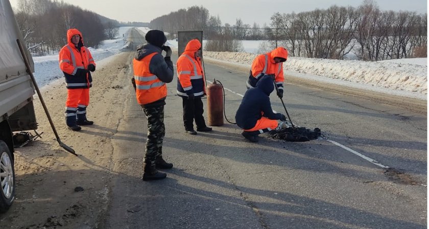 В Пензенской области " залатают" дыры на дорогах