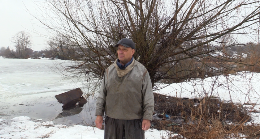 Герои среди нас: пензенец рассказал, как спас провалившегося рыбака под лед - видео