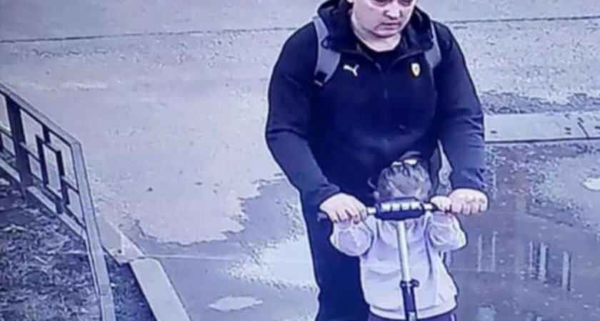 Появилось видео, как пензенец украл 5-летнюю девочку у мамы 