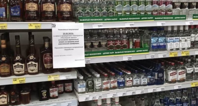 13 магазинов Пензы нарушили запрет и продали алкоголь выпускникам