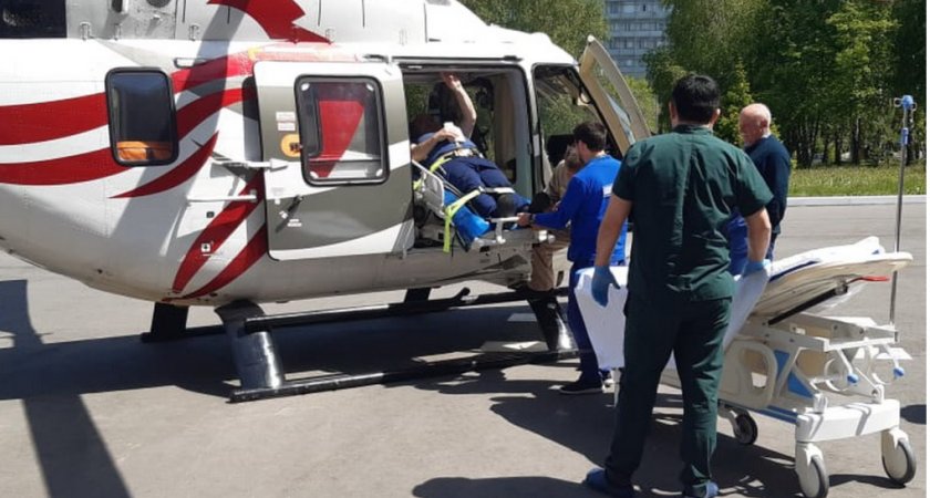 Пензячку с больным сердцем эвакуировали на вертолете в больницу 