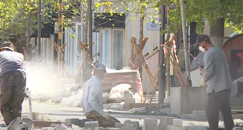 Известно, когда выложат плитку в верхней части Московской 