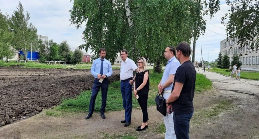 В селе Пензенской области строится ФОК открытого типа 