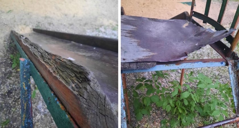 "Взрослый мужик не раскрутит": пензенцы показали ужасы детской площадки