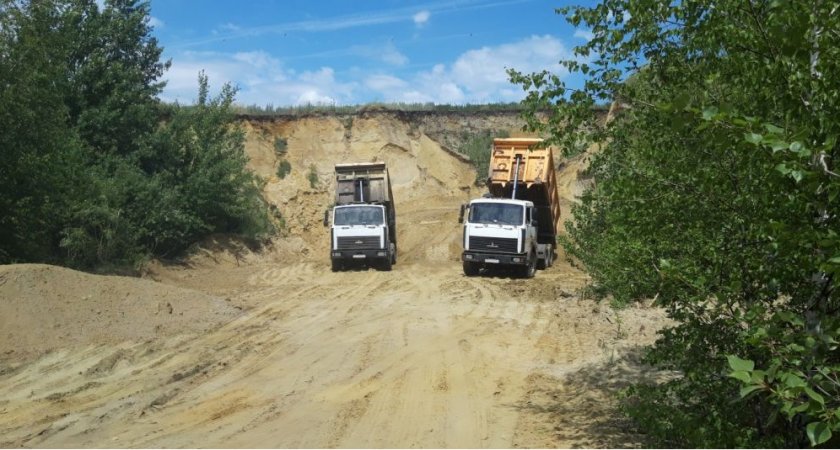 В Пензенской области за неделю выявили 2 случая незаконной добычи песка