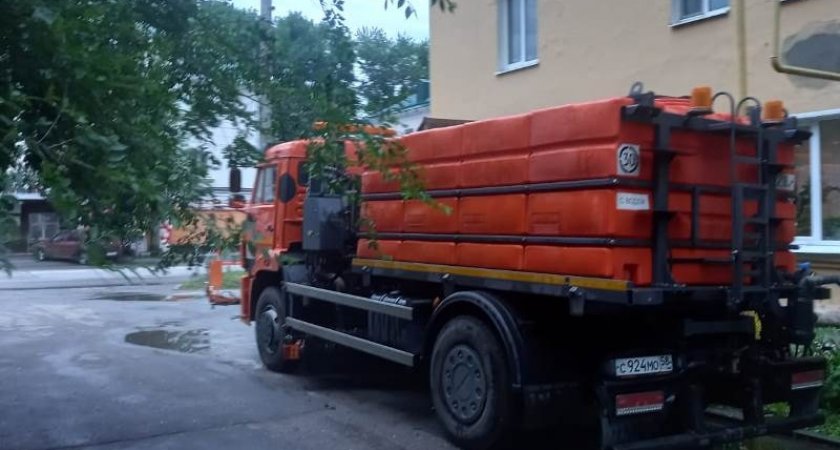 Жителям одного из домов Пензы организовали подвоз воды