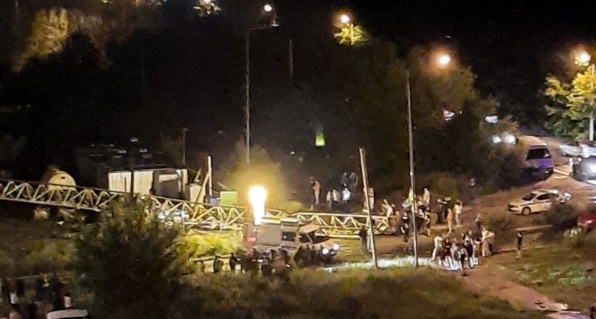 В Пензе на месте падения башенного крана погиб человек 