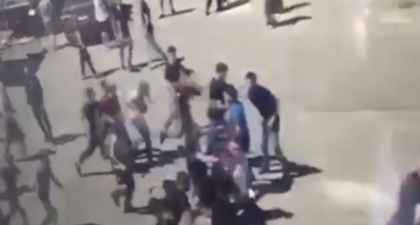Массовая драка в Пензе попала на видео
