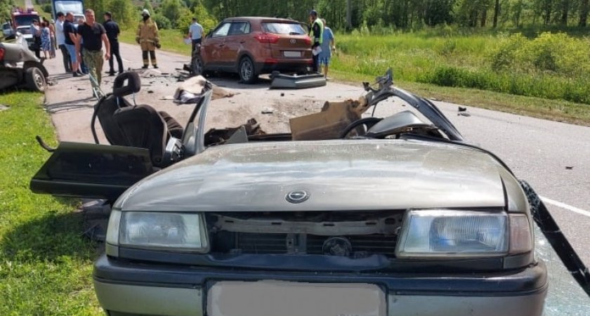 В жуткой аварии на трассе в Пензенской области погиб мужчина