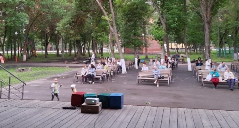 Пензенцам показали фильмы под открытым небом