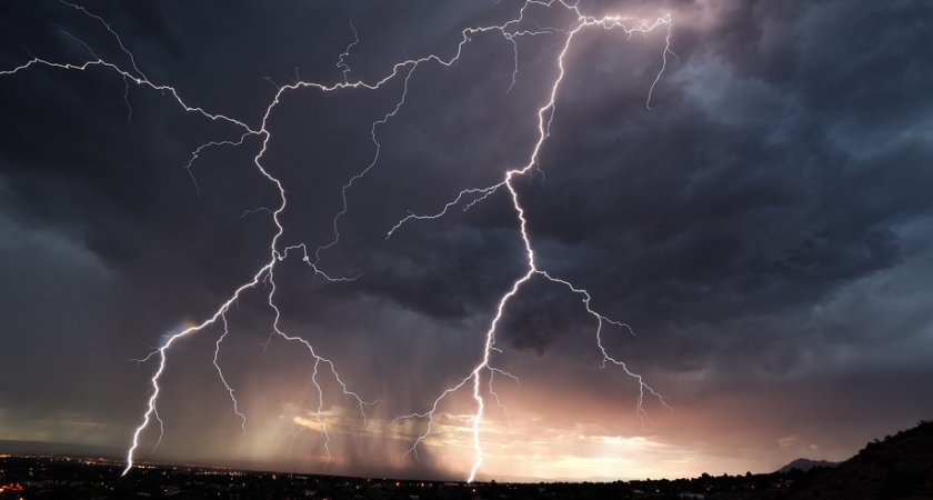 В Пензенской области 13 июля ожидаются дожди с грозами