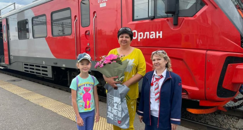 Пензячка Ирина Митянина стала 100 пассажиром «Орлан» 