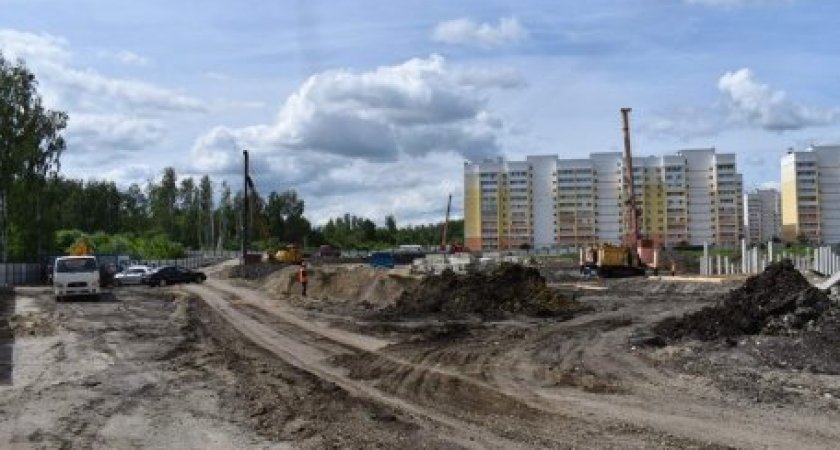 Из-за возведения школы на ГПЗ-24 вырубили березовую рощу