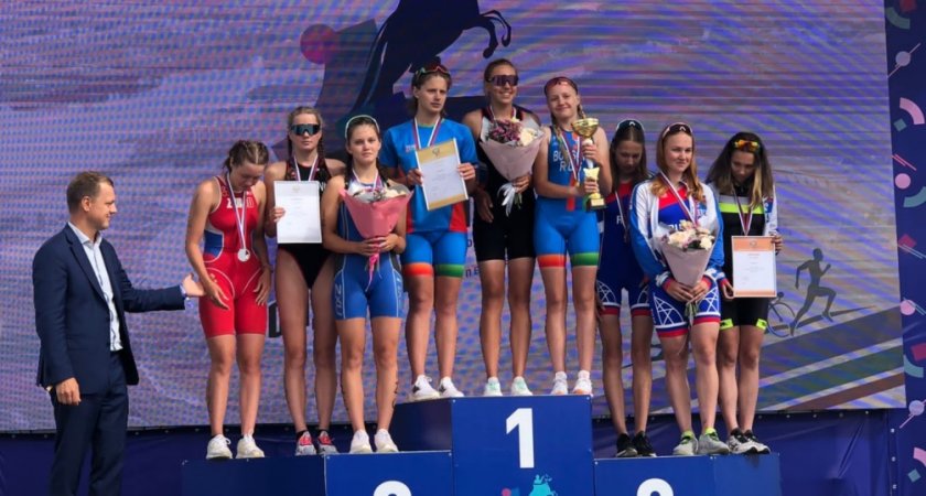 Медали первенства России по триатлону взяли пензенские спортсмены 