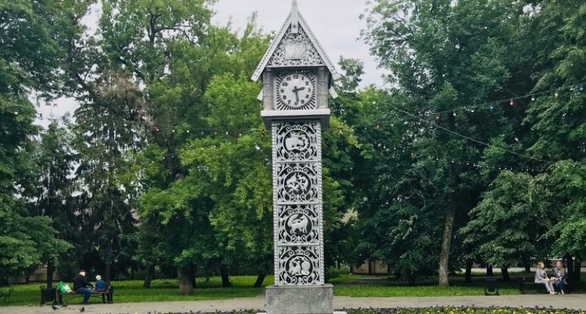 В сквере перестали работать пензенские часы «Кукушка»