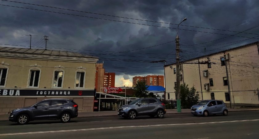 1 августа в Пензенской области ожидается дождь с грозой