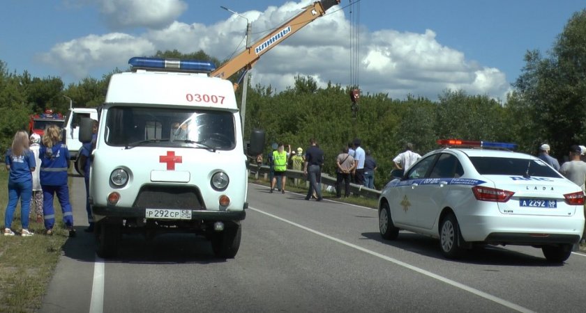 СК России взял на контроль уголовное дело по факту ДТП с пассажирским автобусом под Пензой
