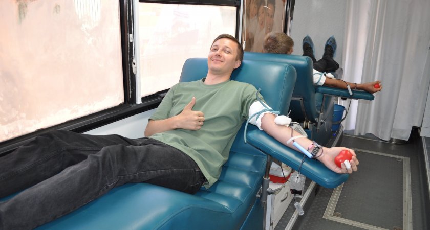 Сотрудник пензенского арматурного завода сдали более 11 литров донорской крови
