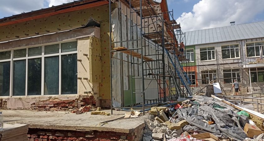 Раньше срока закончат капремонт интерната в Нижнем Ломове