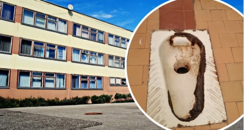 "Писаем на корточках": учительница из Пензы пожаловалась на безобразный туалет в школе