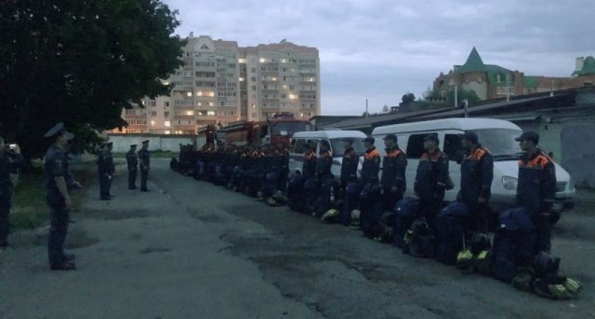 Пензенские пожарные отправились тушить лесные пожары в Нижегородской области