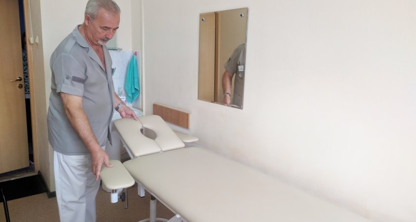 В Пензе детские поликлиники оснастили современными массажными кушетками