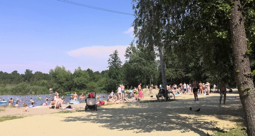 В Пензе на острове Пески оборудуют пляж