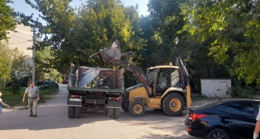 На улицах Ленинского района Пензы убрали мусор