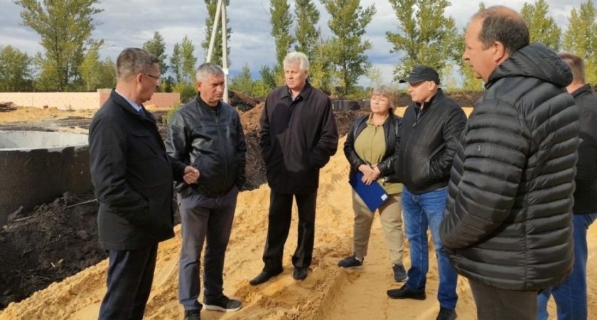 В поселке Пензенской области строят 20 домов для работников сельского хозяйства