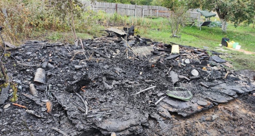 В Сердобском районе на месте пожара нашли тело мужчины