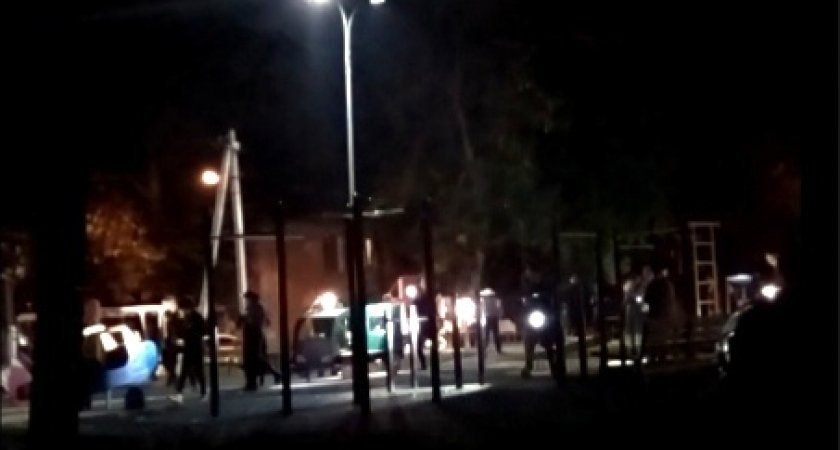 Ночью в Пензе 30 человек "рылись" на детской площадке - соцсети