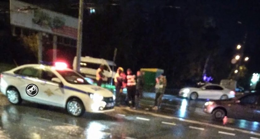 Около полуночи в Пензе сбили девушку-пешехода 