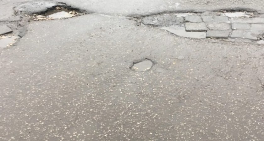 Пензенцы пожаловались на разбитую дорогу в Арбеково