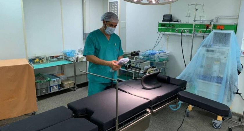 В пензенской больнице имени Бурденко появился новый операционный хирургический стол