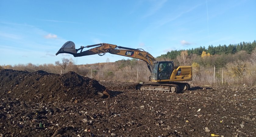 В Сердобске Пензенской области ликвидировали большую незаконную свалку